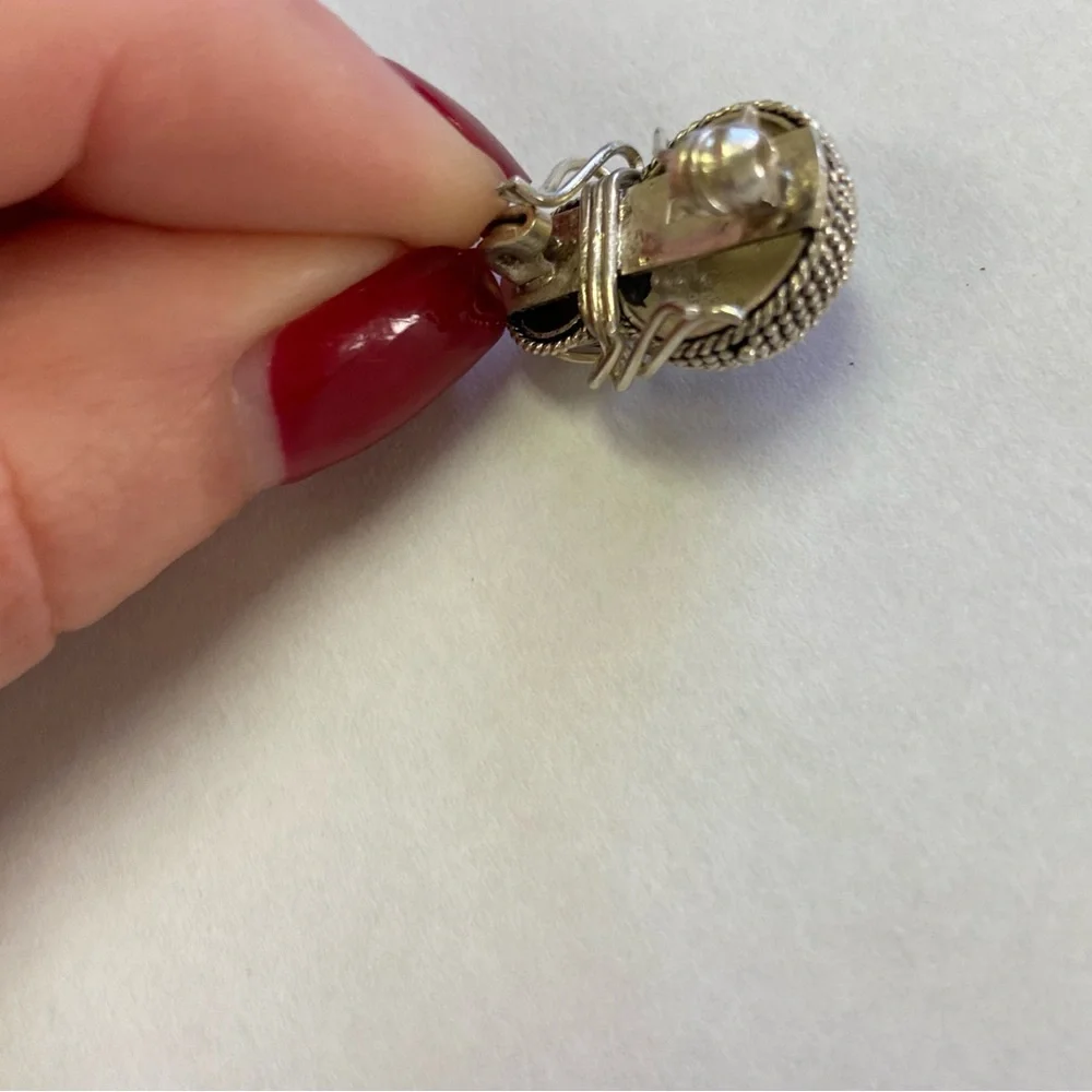BROOCH PIN 925 STERLING SILVER LITTLE PUFFY BUG 4.2g
